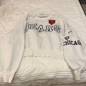Nike Cropped Chicago Bears Sweatshirt, medium